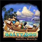 Surf Art : Salty Dog Surf Shop
