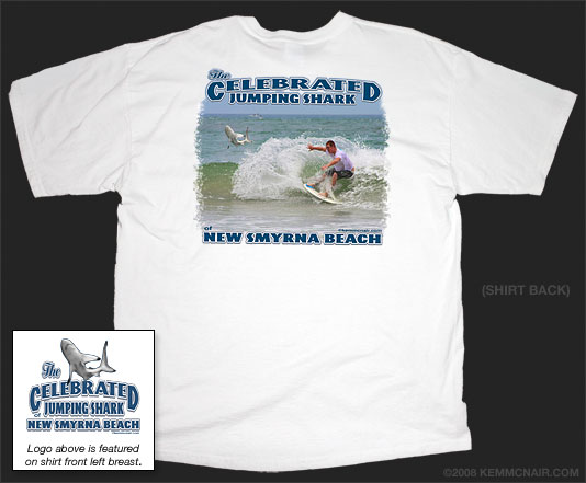 Wave Jumping Shark in New Smyrna Beach